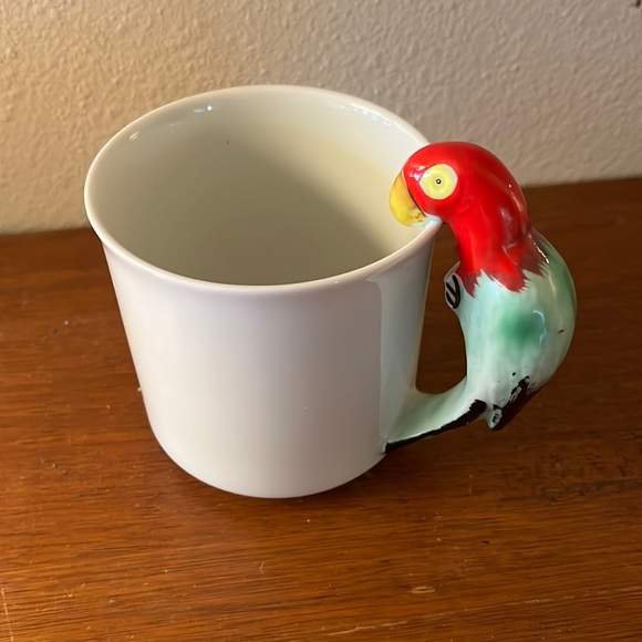 Other - Píer 1 parrot handle mug